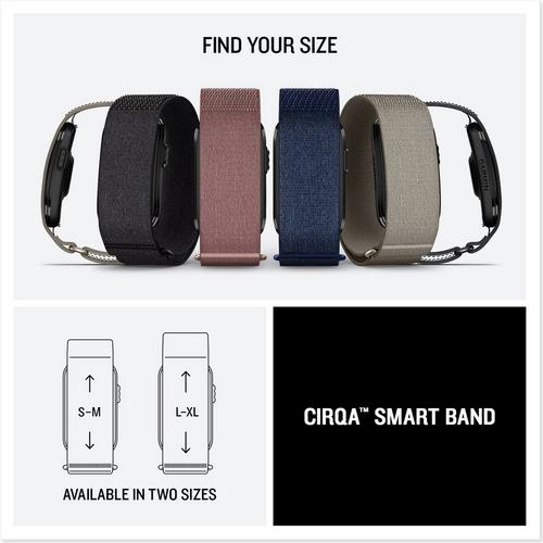 سوار Garmin CIRQA الذكي لتتبع اللياقة البدنية والنوم سوار Garmin CIRQA الذكي لتتبع اللياقة البدنية والنوم